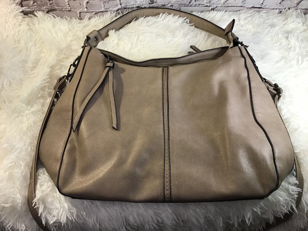 Realer Fawn Hobo Bucket Bag